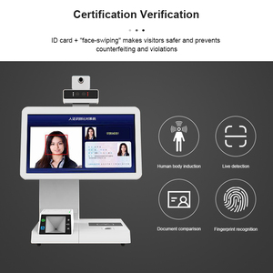 <span class=keywords><strong>New</strong></span> Arrival 13.3 Inch Cảm Ứng Màn Hình Kép Android POS Hệ Thống Nhiệt Độ Sàng Lọc Thiết Bị Kiểm Soát Truy Cập Thiết Bị Quản Lý Khách Truy Cập - Product Image 5