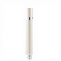 Flacon de crème pour les yeux cylindrique de 18 ml avec bouchon à vis en plastique ABS pour emballage de soins de la peau liquides