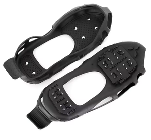 Crampones de hielo para exteriores con 24 puntas para <span class=keywords><strong>botas</strong></span> de senderismo y diferentes estilos de calzado, previenen deslizamientos en actividades al aire libre - Product Image 1