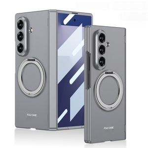 Custodia Integrata Shell-Film per <span class=keywords><strong>Samsung</strong></span> Galaxy Z Fold 7 con Protezione a 360° °   Supporto Girevole - Product Image 4