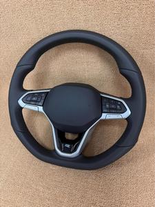 Volante Deportivo Personalizado de Alta Calidad con Entrega Directa para VW Passat, Magotan, Tharu, <span class=keywords><strong>Polo</strong></span>, JETTA Variant, en Cuero y Fibra de Carbono Clásico - Product Image 4