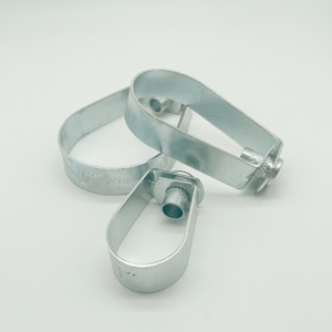 Collier de serrage pivotant réglable en acier inoxydable et en fer galvanisé avec <span class=keywords><strong>surface</strong></span> galvanisée pour applications de tuyauterie - Product Image 5