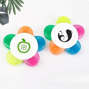 Marcadores Vibrantes en Forma de Flor - Marcadores Coloridos para Estudio, Oficina y Regalos Promocionales - Product Image 3