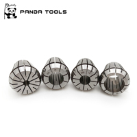 Collet ER de haute précision 65Mn 0,005 mm 0,008 mm 0,013 mm ER8/11/16/20/25/32/40/50 pour tour, fraiseuse, porte-outil