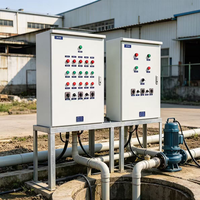 Armoire de commande de pompe IP55 personnalisée en usine, prise de courant à tension réglable, amplificateur de courant, pompe submersible, utilisation industrielle extérieure Fuken