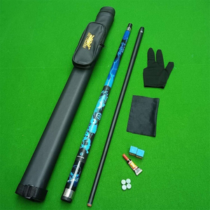 POINOS XP Series Black Technology Carbon Fiber <b>Pool</b> Cue <b>Stick</b>, Carbon Maple Shaft, 13mm Rainbow Tip, Bullet Joint Professional - Product Image 1