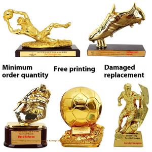 Mr. Golden حذاء الكأس الراتنج أعلى هداف حارس المرمى حارس المرمى المنافسة كأس الأشعة فوق الحمراء الطباعة كرة القدم الذهبية الحذاء الرسم - Product Image 4