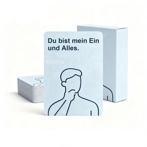 Logo personnalisé Jeu <span class=keywords><strong>de</strong></span> cartes <span class=keywords><strong>pour</strong></span> <span class=keywords><strong>amoureux</strong></span> des couples Cartes <span class=keywords><strong>de</strong></span> jeu <span class=keywords><strong>de</strong></span> divertissement <span class=keywords><strong>pour</strong></span> adultes <span class=keywords><strong>de</strong></span> haute qualité - Product Image 1