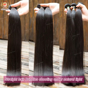 Extensiones de Cabello al por Mayor con Cutículas Alineadas, Cabello Virgen Vietnamita Crudo Sin Procesar, Liso Natural, Doble Trama - Product Image 3