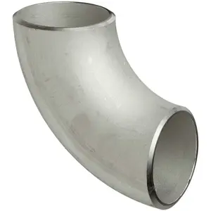 Sanitary 304 316 Stainless Steel Pipe Bend 90 Degree Elbow