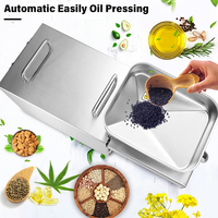 Presse à Huile Automatique à Usage Domestique pour Huile d'Olive et Extraction de Coco par Pression à Froid