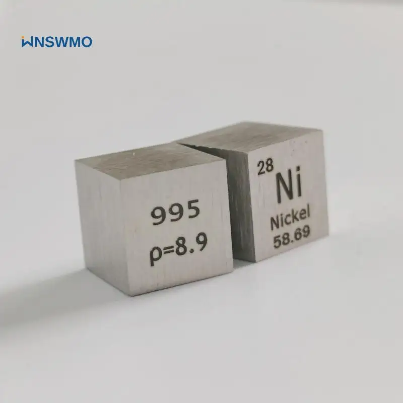 10 mm Nickel Metall würfel 99,5% rein für Element Collection Lab Experiment Material Hobbys