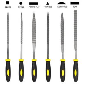 YouQi Lot de <span class=keywords><strong>12</strong></span> petites limes à aiguilles en métal assorties Kit de limes à râpe à bois - Product Image 2