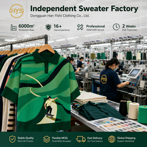 Polo da Uomo in Maglia di Cotone Personalizzata con Design Jacquard a Palme di Cocco, Maniche Corte e Colletto Risvoltato, Ideale per l'Estate - Product Image 2