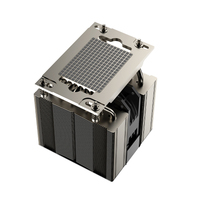 COOLSERVER New SP5 4U M97 Air Cooler CPU Cooling Computer Case Radiator Tower Dual Fan 5 Heat Pipe Silent TDP 420W