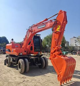 Popular Venta de excavadora Doosan de segunda mano Doosan Excavadora hidráulica de rueda de DH150W-7 a la venta - Product Image 4