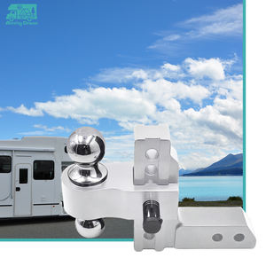 <span class=keywords><strong>Attelage</strong></span> de <span class=keywords><strong>remorque</strong></span> réglable en alliage d'aluminium JDA de 6 pouces, compatible avec un récepteur de 2 pouces, avec deux goupilles antivol pour VR - Product Image 5