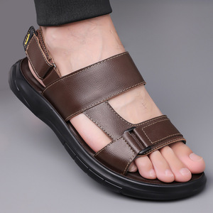 Sandalias Casuales de Plataforma con Suela Gruesa para Hombre, con Parte Superior Sintética, para Uso en la Playa en Verano, Lavables - Product Image 3