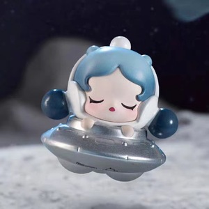 Bubble Mart per fagiolo carino bambola <span class=keywords><strong>di</strong></span> plastica piccola UFO & Flash seduto scatola cieca con caratteri congelati 12 + y confezione originale - Product Image 4