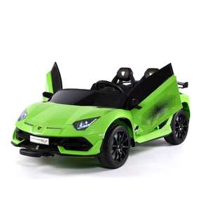 Auto de Juguete Montable 2024, 4 Ruedas, Plástico, para Niños Pequeños, Parque de Diversiones, Funciona con Batería - Product Image 1