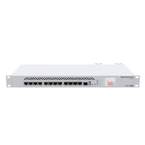 Router Cloud Core con 12 Puertos Gigabit Ethernet, Wi-Fi 2.4G/5G, Firewall, VoIP, QoS, <span class=keywords><strong>CCR1016</strong></span>-12G - Product Image 1