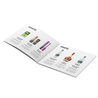 Brochures, catalogues et magazines professionnels imprimés offset de qualité supérieure, avec logo couleur personnalisé, finition mate anti-rayures