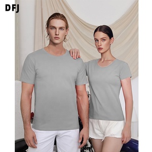 Magliette con Logo personalizzato Unisex da 200 grammo Unisex da uomo con Logo oversize 3D <span class=keywords><strong>Anime</strong></span> in tinta unita per camicie <span class=keywords><strong>Slim</strong></span> a maglia Casual - Product Image 3