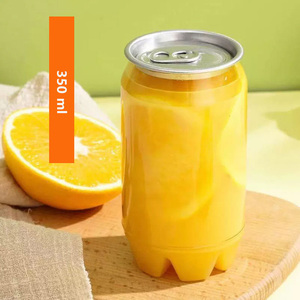 Bán Buôn Rỗng Rõ Ràng 350Ml 500Ml 650Ml Pet Trong Suốt Mềm Uống Có Thể Iced Cà Phê Nhựa Soda Đồ Uống Có Thể Với Dễ Dàng Mở Nắp - Product Image 3