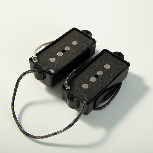 Four Strings P Bass Bass Cardboard Wire Clip Alnico5 Pickup Set