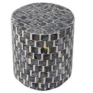 Mesa de Centro Moderna de Lujo con Incrustaciones de Nácar de Vietnam, Mueble Decorativo para Sala de Estar - Product Image 1