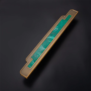 Maniglia Vintage per Porta Principale, Ideale per Centri Commerciali di Dubai e Palazzi Sauditi, Barre per Cancelli Moderni di Lusso Simmetriche - Product Image 1