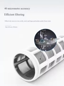 Sistema purificador de filtro de agua al por mayor de fábrica Filtro frontal resistente al cloro de carbón activado para beber bien en el hogar - Product Image 5