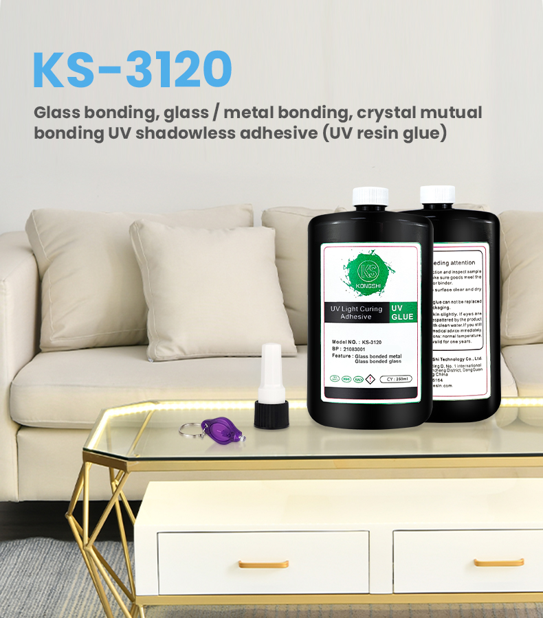 Clear Hard Type UV Curing Resin Glue