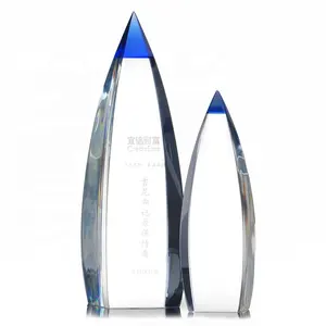 Jade vertu K9 Kristall material Hochwertiger Farbdruck Crystal Award Glass Trophy