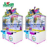 Machine à attraper les prix Star Alliance pour 2 joueurs, à monnayeur, multijoueur, avec éclairage LED coloré, jeu de cadeaux pour parc d'attractions