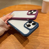 Coque de téléphone transparente en acrylique anti-chute à la vente chaude Tpu+pc Sublimation Housse de téléphone portable pour Samsung A12 A13 A14