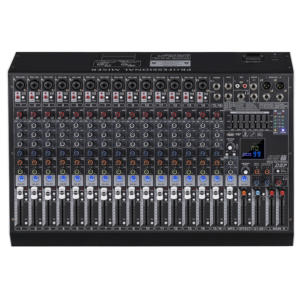 Mezclador de Audio Profesional DX-16 de 16 Canales con 14 Entradas XLR, Consola de 2 <span class=keywords><strong>Buses</strong></span> de Grupo para Conciertos - Product Image 1