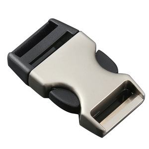 Hebilla deslizante de aleación de zinc plateada ajustable para bolsos, duradera - Product Image 4