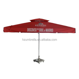Parasol de jardin pliable en acier inoxydable de grande taille avec impression personnalisée, imperméable - Product Image 4