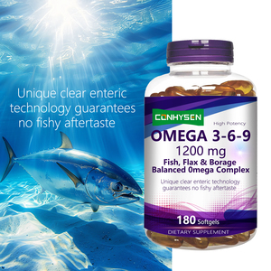 Nhãn hiệu riêng Omega 3 Softgels dầu cá bổ sung sức khỏe Hỗ trợ sức khỏe tim cân bằng Omega 3 6 9 phức tạp <span class=keywords><strong>Softgel</strong></span> - Product Image 5