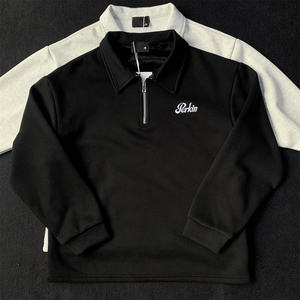 <span class=keywords><strong>Polo</strong></span> a Maniche Lunghe per <span class=keywords><strong>Uomo</strong></span> in 100% Cotone di Alta Qualità, Vestibilità Comoda, Design Personalizzato con Ricamo, <span class=keywords><strong>Felpe</strong></span> Oversize in Maglia 420 GSM - Product Image 5