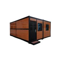 Petite mini maison mobile pliable portable de luxe bon marché de la Chine maison modulaire préfabriquée en conteneur pliant