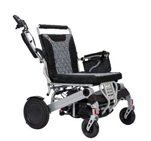 Kursi Roda Elektrik Portabel Bariatrik HBS 0130, Dapat Dilipat, Bermotor, Beban 200kg, Lebar Dudukan 55cm - Product Image 4