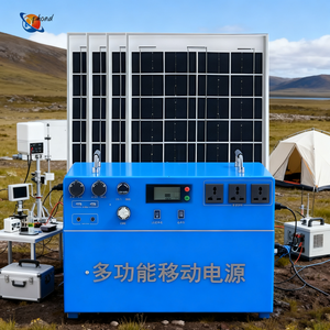 MPPT 컨트롤러 솔라 패널 세트가있는 5KW ~ 25KW 하우스 용 그리드 태양광 시스템 발전기의 완벽한 올인원 접지 장착 - Product Image 6