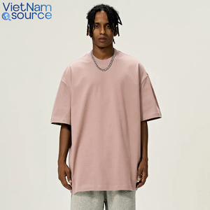 Camisetas de algodón de calidad con 100% de algodón-Camisetas de algodón ligeras y transpirables-Precio DE FÁBRICA DE Vietnam-OEM - Product Image 1