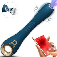 G-Punkt Vibrator Dildo für Frauen und Männer mit 9 Vibrationsmodi & Heizfunktion, Endoskop-Vibrator App-Steuerung Sexmaschine Kabellose HD-Kamera