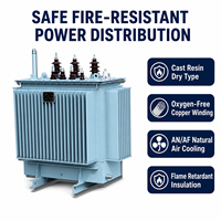 Wanbo-462 SCB13 1000kVA 10kV Dyn11 Bobinage en cuivre à résine coulée AF Triphasé