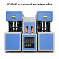 Machine de soufflage semi-automatique pour bouteilles PET, 1 à 4 cavités, 100-5000 ml, pour eau, jus, huile – Offre Spéciale