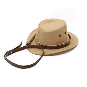 PU Leather Hanging Belt <b>Hat</b> Display Rack Storage <b>Stand</b> Adjustable Cowboy <b>Hat</b> Rack Hanger for Car Truck Headrest Home Storage - Product Image 3