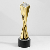 Diamante Cristal Trofeo Premio Oro Plata Bronce Resina Torre Otro Cristal Artesanía Producto